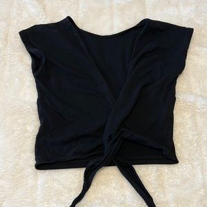 Aritzia Wilfred Tie Top